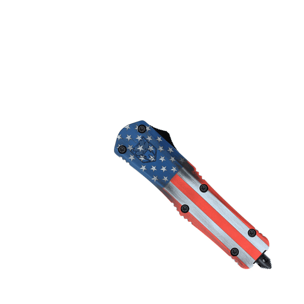 Medium FS-3 American Flag (Cerakote) | CobraTec Knives