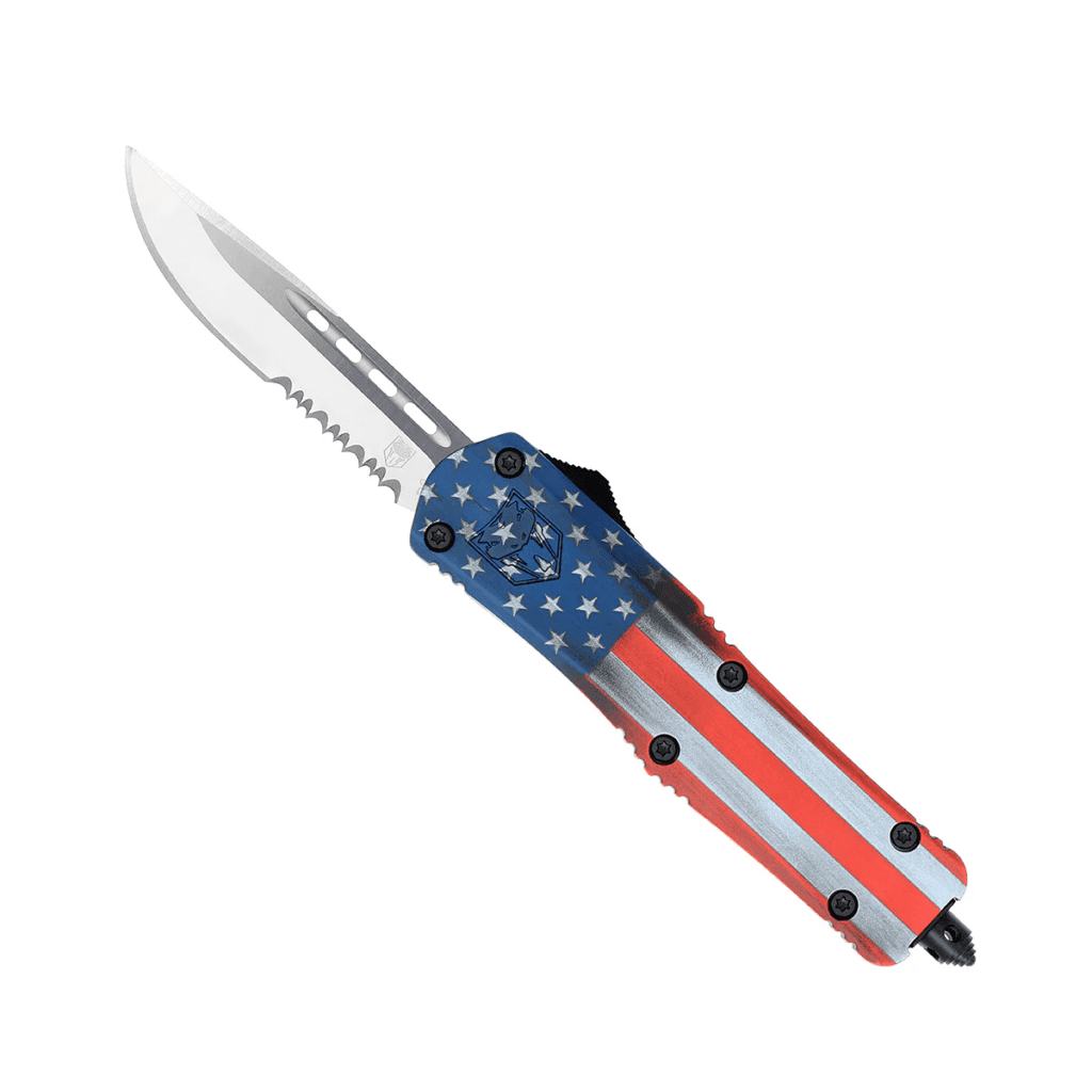 Medium FS-3 American Flag (Cerakote) | CobraTec Knives