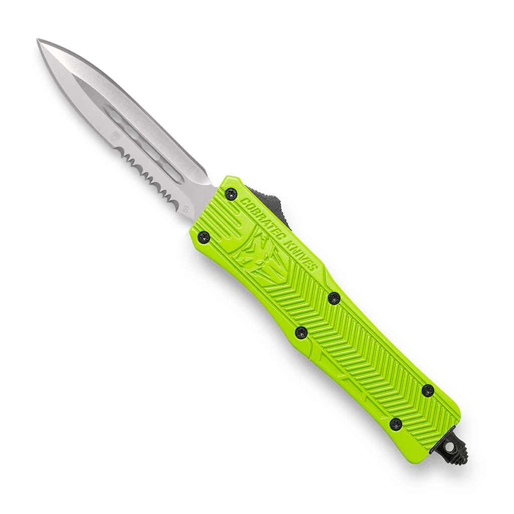 Small CTK-1 Zombie Green (Cerakote) | CobraTec Knives