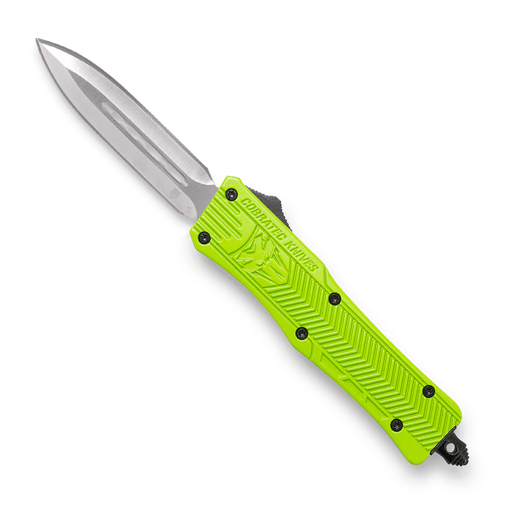Small CTK-1 Zombie Green (Cerakote) | CobraTec Knives