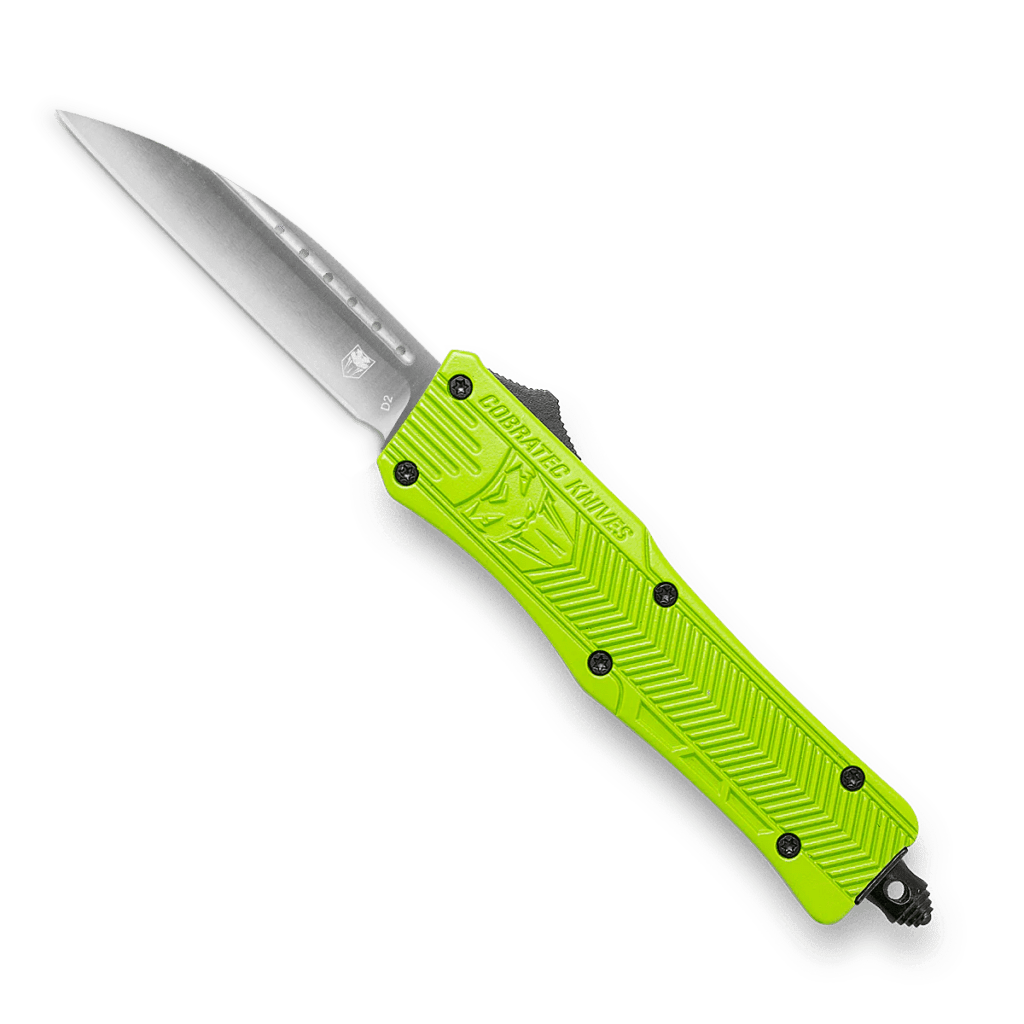 Small CTK-1 Zombie Green (Cerakote) | CobraTec Knives