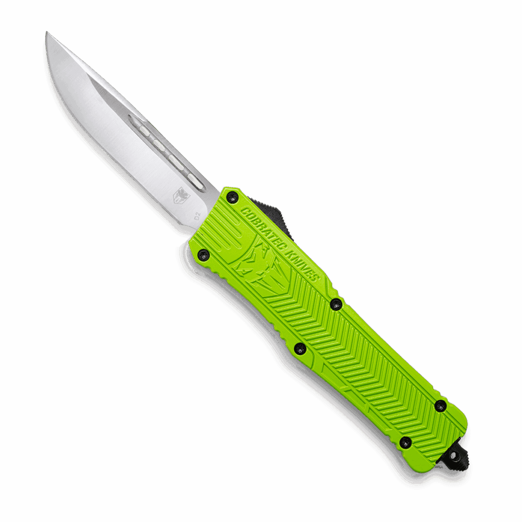 Large CTK-1 Zombie Green (Cerakote) | CobraTec Knives