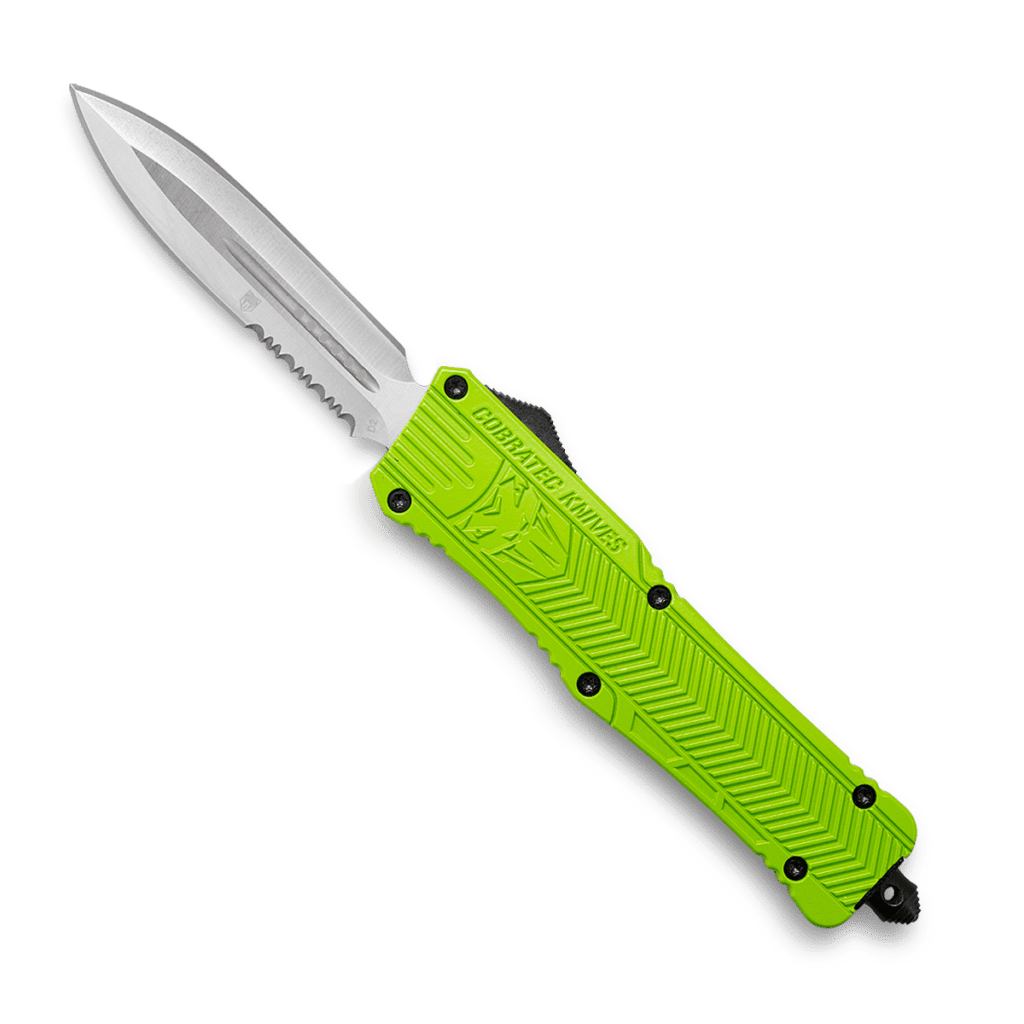 Large CTK-1 Zombie Green (Cerakote) | CobraTec Knives