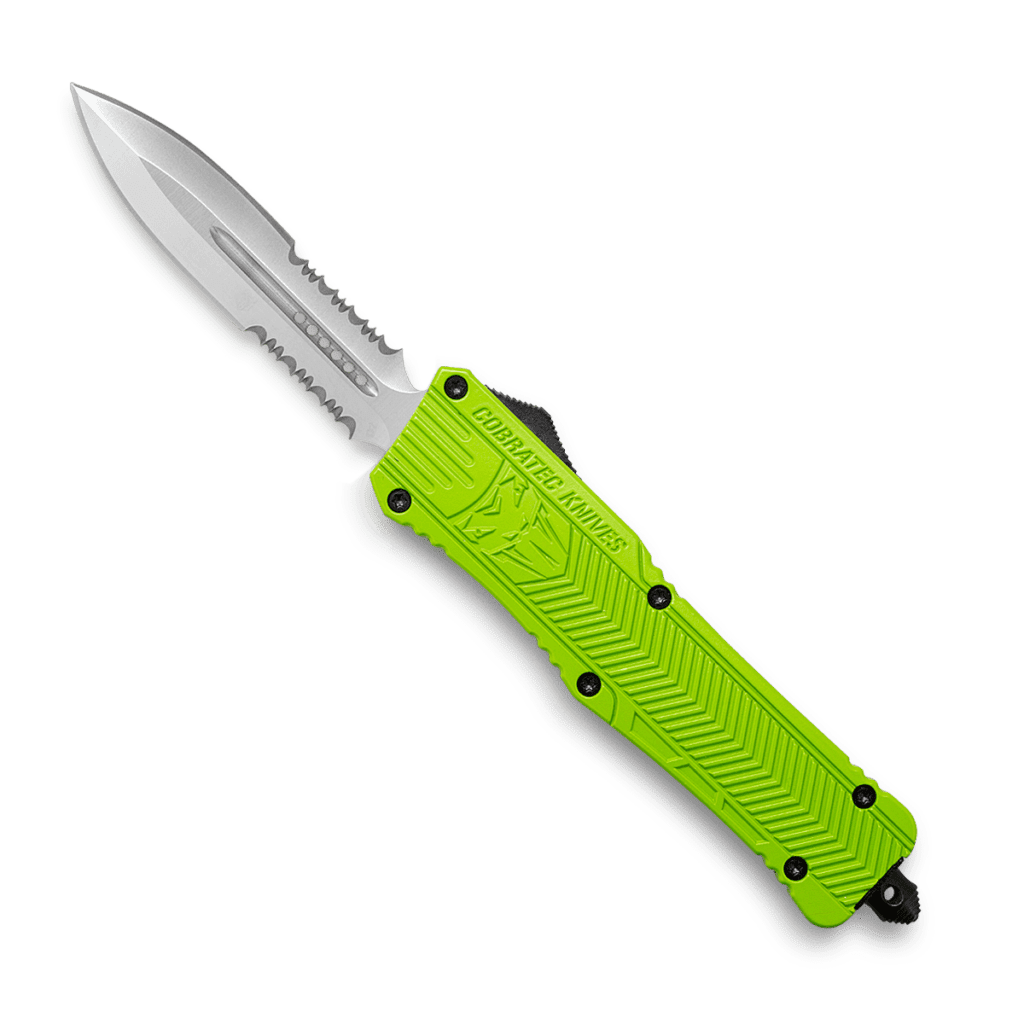 Large CTK-1 Zombie Green (Cerakote) | CobraTec Knives