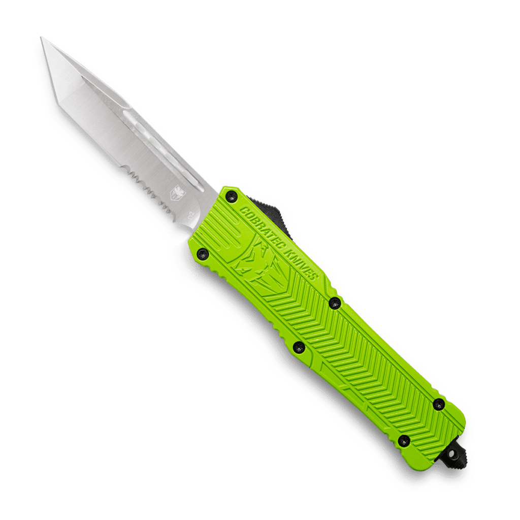 Large CTK-1 Zombie Green (Cerakote) | CobraTec Knives