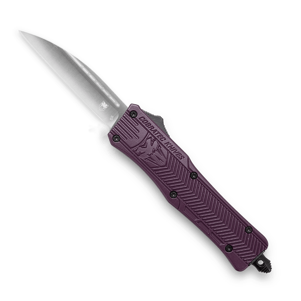 Small CTK-1 Plum (Cerakote) | CobraTec Knives