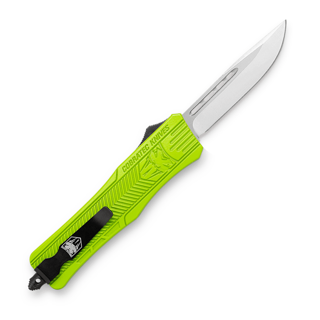 Medium CTK-1 Zombie Green (Cerakote) | CobraTec Knives