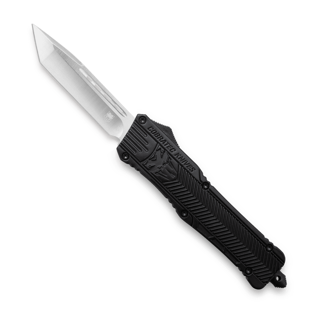 Large CTK-1 Black (Cerakote) | CobraTec Knives