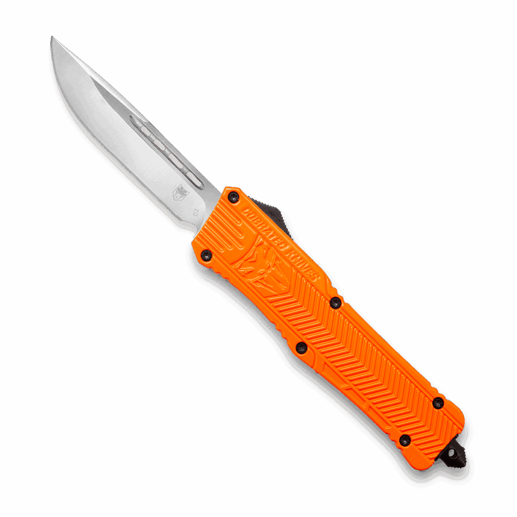 Large CTK-1 Orange (Cerakote) | CobraTec Knives