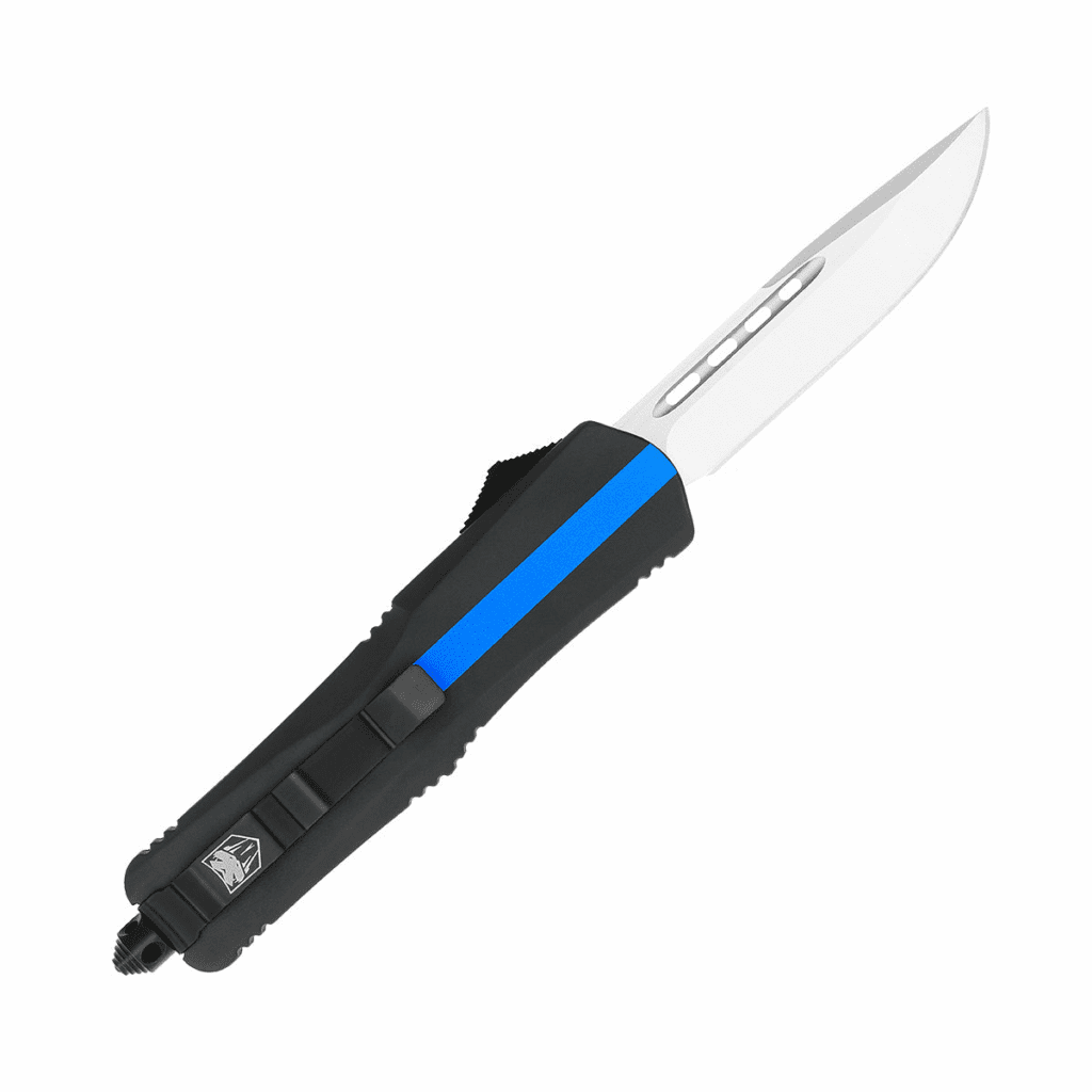 【レア】Libra UNDERGROUND CUT SERIES 001 Large FS-3 Thin Blue Line (Cerakote) | CobraTec Knives