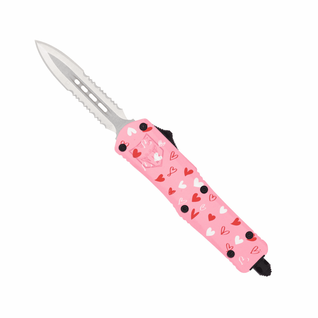 Small FS-3 Pink Love Warrior (Cerakote) | CobraTec Knives