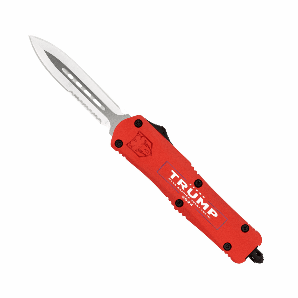 Medium FS-3 Trump 2024 Red (Cerakote) | CobraTec Knives