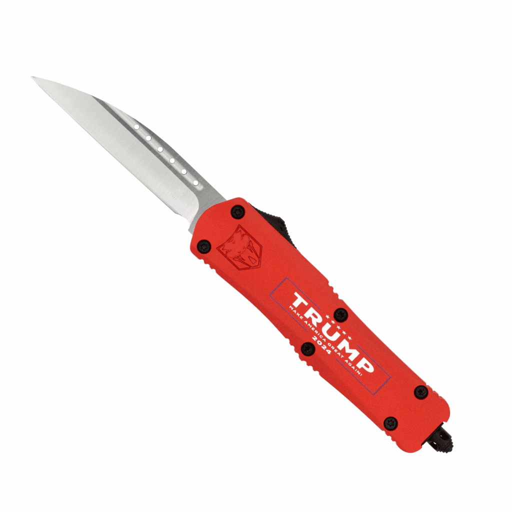 Medium FS-3 Trump 2024 Red (Cerakote) | CobraTec Knives